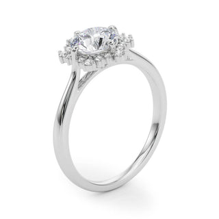 Ladies Halo Engagement Ring 85266