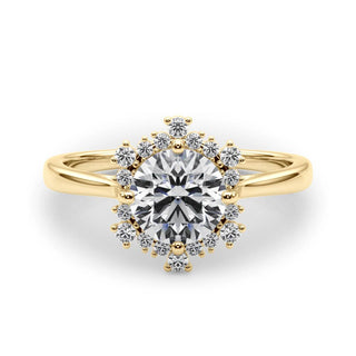 Ladies Halo Engagement Ring 85266