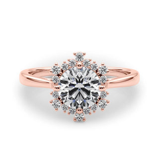 Ladies Halo Engagement Ring 85266