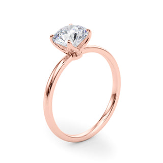 Ladies Solitaire Round Engagement Ring 85288