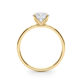 Ladies Solitaire Round Engagement Ring 85288