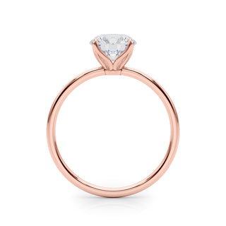 Ladies Solitaire Round Engagement Ring 85288