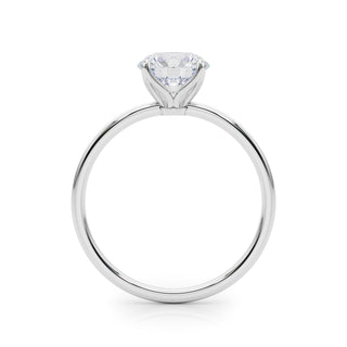 Ladies Solitaire Round Engagement Ring 85288