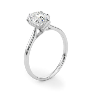 Ladies Solitaire Pear Engagement Ring 85309