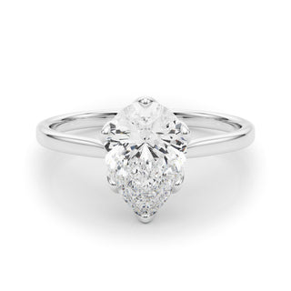 Ladies Solitaire Pear Engagement Ring 85309