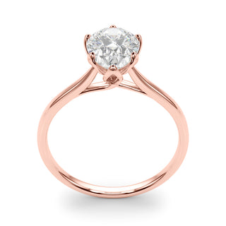 Ladies Solitaire Pear Engagement Ring 85309