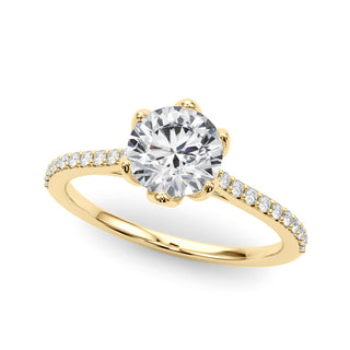 Ladies Split Shank Engagement Ring 85322