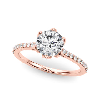 Ladies Split Shank Engagement Ring 85322