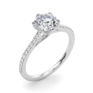 Ladies Split Shank Engagement Ring 85322