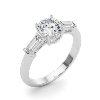 Ladies Side-Stone Engagement Ring 85330