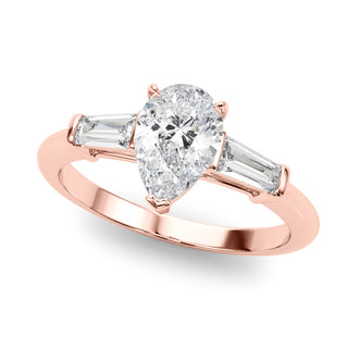 Ladies Side-Stone Engagement Ring 85337