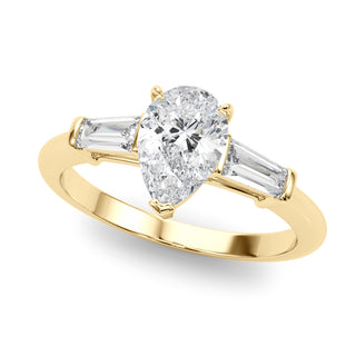 Ladies Side-Stone Engagement Ring 85337