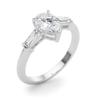 Ladies Side-Stone Engagement Ring 85337