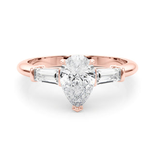 Ladies Side-Stone Engagement Ring 85337