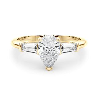 Ladies Side-Stone Engagement Ring 85337