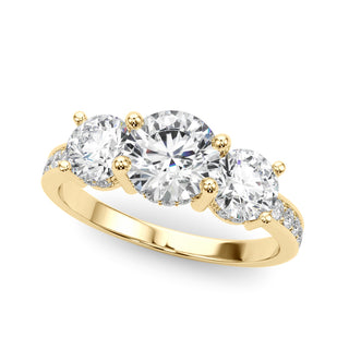 Ladies Three-Stone Engagement Ring 85343