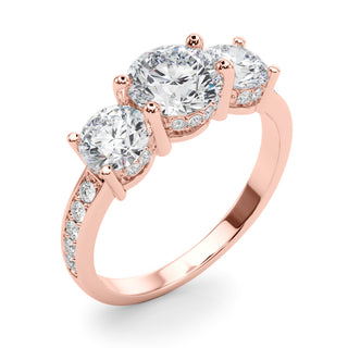 Ladies Three-Stone Engagement Ring 85343