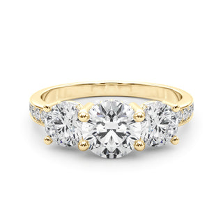 Ladies Three-Stone Engagement Ring 85343