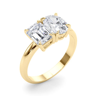 Ladies Toi et Moi Diamond Engagement Ring 85363 Lab Grown