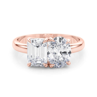 Ladies Toi et Moi Diamond Engagement Ring 85363 Lab Grown