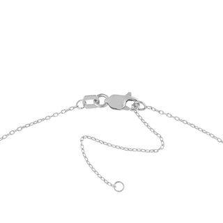 Sterling Silver Grandma Disc Necklace with Heart