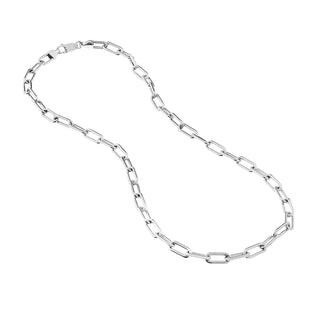 Sterling Silver Paper Clip Chain