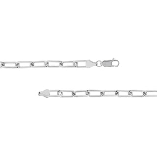 Sterling Silver Paper Clip Chain