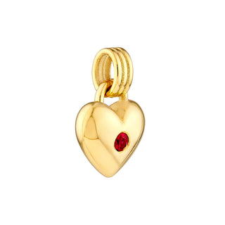 Ruby Heart Pendant