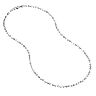 Sterling Silver 3mm Bead Chain