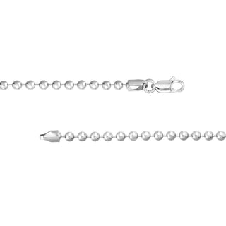 Sterling Silver 3mm Bead Chain