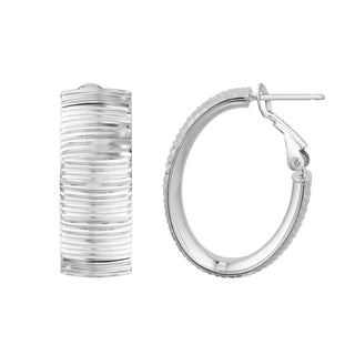 Sterling Silver Mini Hoop Earrings