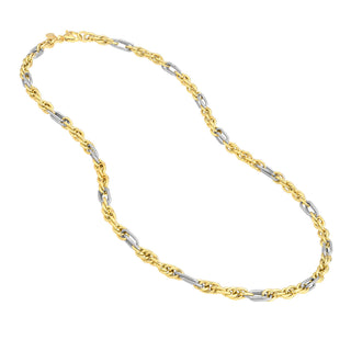 Two-Tone Mixed Rope Chain