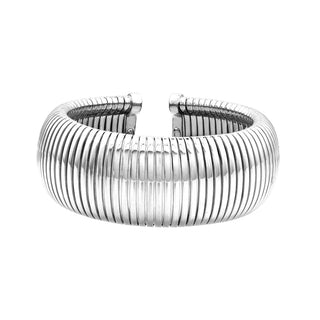 28mm Sterling Silver Tubogas Open Bangle