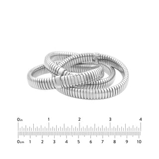 10mm Twisted Layered Tubogas Bangle