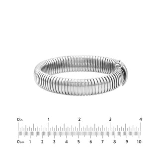 14mm Sterling Silver Tubogas Bracelet