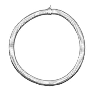 14mm Sterling Silver Tubogas Necklace