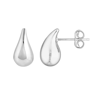 Teardrop Stud Earrings